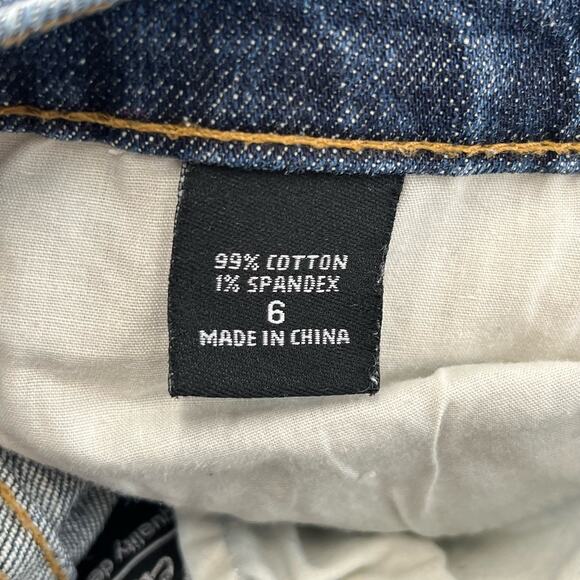 London Jean Stretch Y2K High Rise Wide Leg Flare Button Fly Jeans *Hemmed 6 - Picture 4 of 11